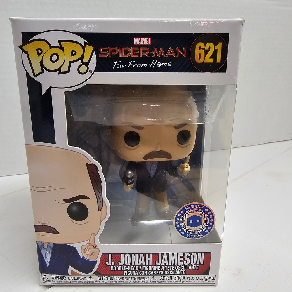 Funko Pop Marvel Spider-Man Far From Home J Jonah Jameson‎ 621 PIAB Exclusive